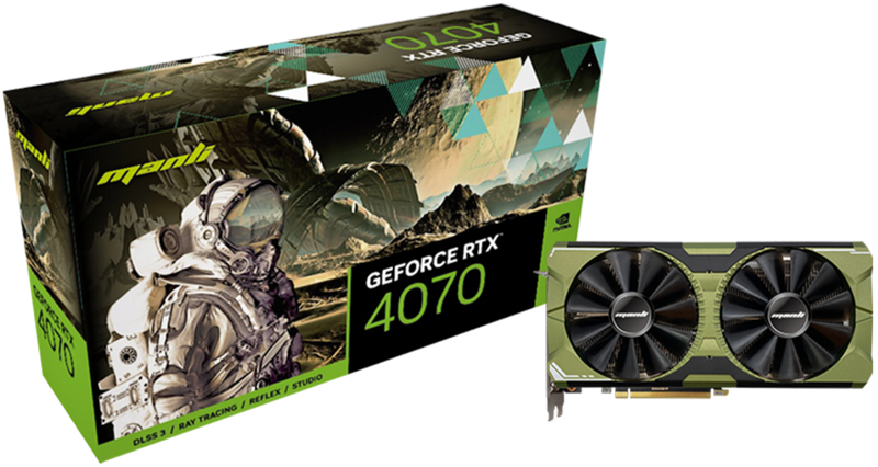 Manli Geforce RTX 4070 Twin 12GB GDDR6