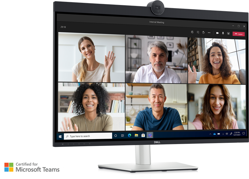 DELL 31.5" UltraSharp U3223QZ 60Hz 4K UHD IPS (16:9) Video Conferencing Commercial Monitor 