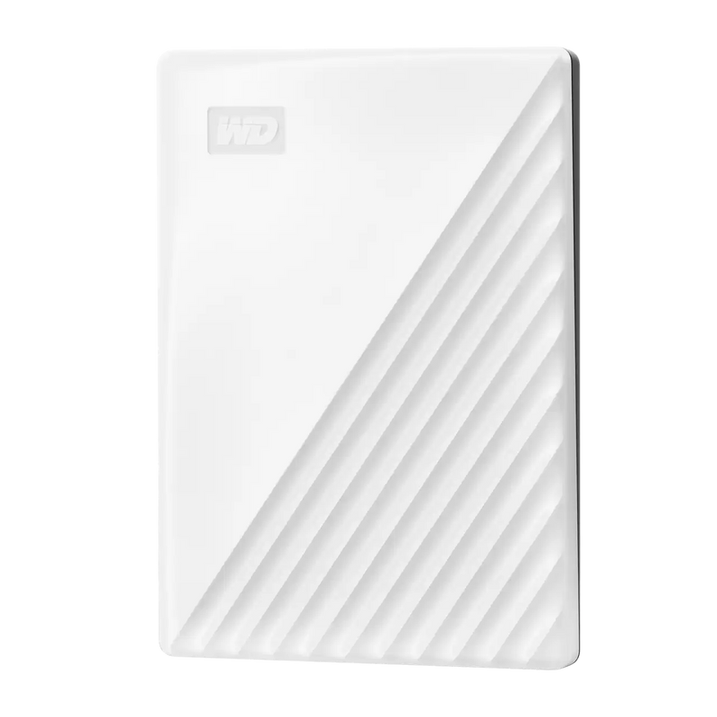 WD 1TB 2.5" My Passport White WDBYVG0010BWT USB 3.2 Gen 1 Portable Hard Drive