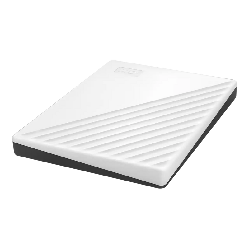 WD 2TB 2.5" My Passport White WDBYVG0020BWT USB 3.2 Gen 1 Portable Hard Drive