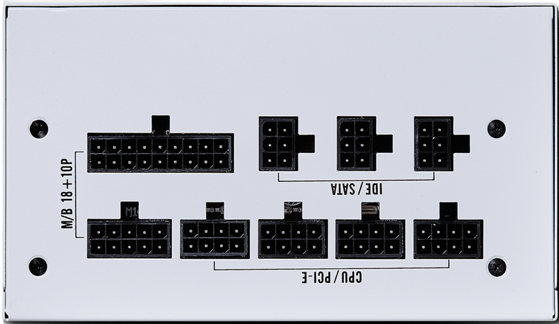 ANTEC 850W NeoECO 白色 80Plus Gold Full Modular Power Supply (NE850G-M-WHITE-GB)