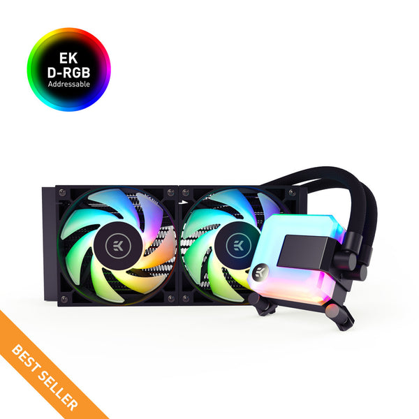 EKWB EK-AIO 240 D-RGB-V2 Black CPU Liquid Cooler