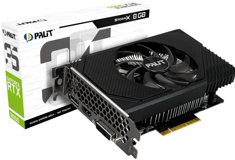 PALIT GeForce RTX 3050 StormX 6GB GDDR6 NE63050018JE-1070F