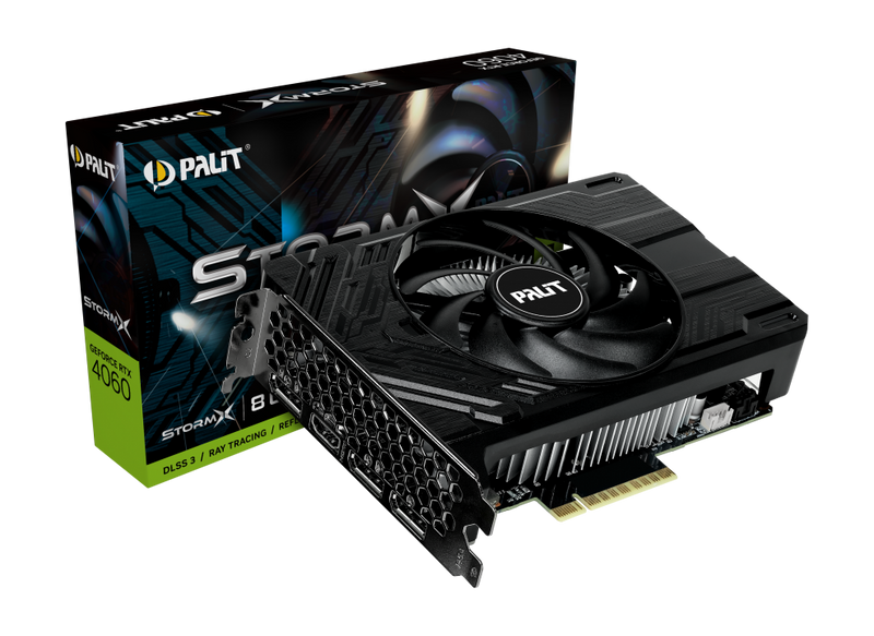 PALIT GeForce RTX 4060 StormX 8GB GDDR6 NE64060019P1-1070F 