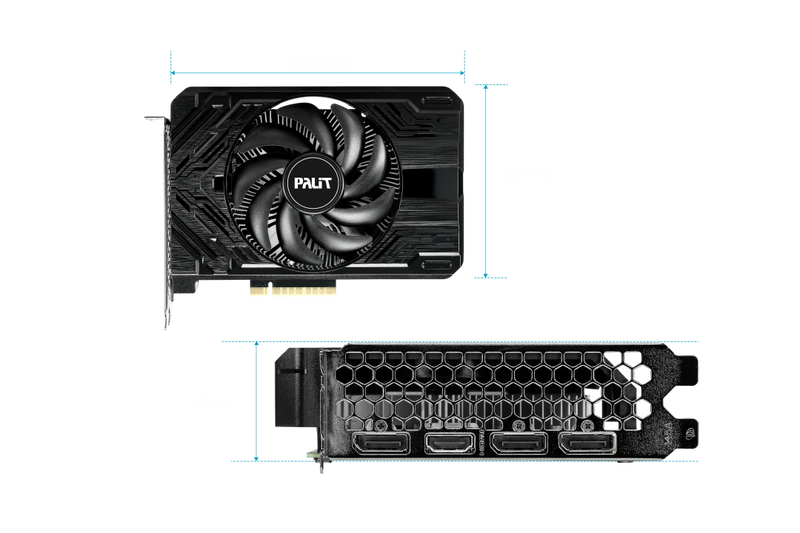 PALIT GeForce RTX 4060 StormX 8GB GDDR6 NE64060019P1-1070F