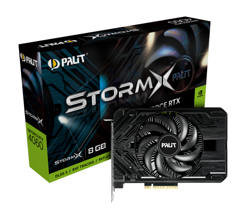 PALIT GeForce RTX 4060 StormX 8GB GDDR6 NE64060019P1-1070F