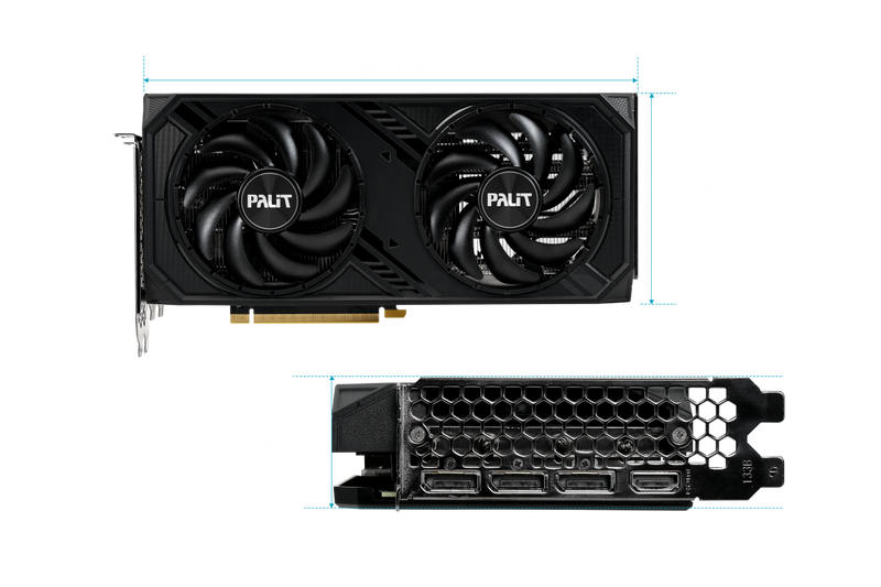 PALIT GeForce RTX 4070 Super Dual 12GB GDDR6X NED407S019K9-1043D 