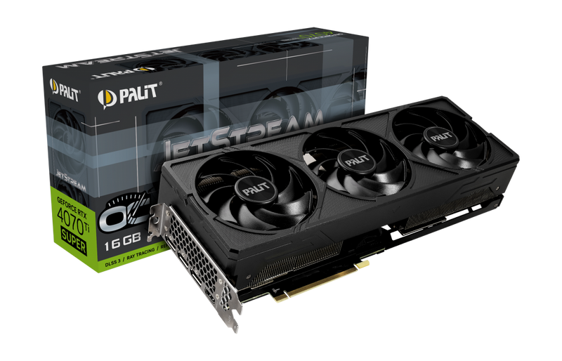 PALIT GeForce RTX 4070 Ti Super JetStream OC 16GB GDDR6X NED47TSS19T2-1043J