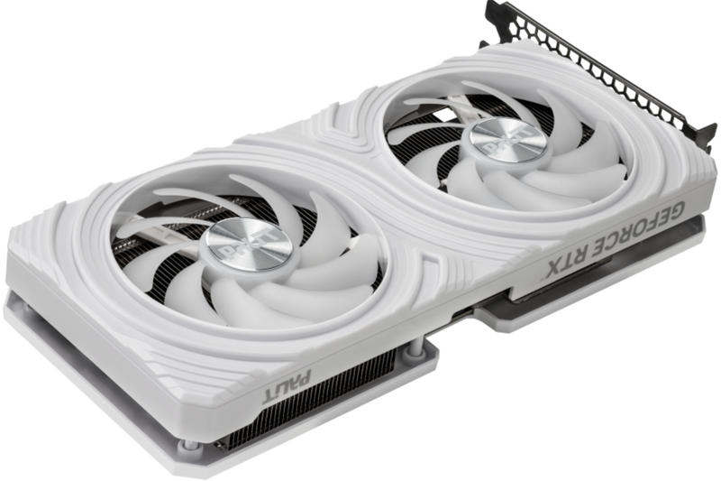 PALIT GeForce RTX 4070 Dual White OC 12GB GDDR6X NE64070S19K9-1048L