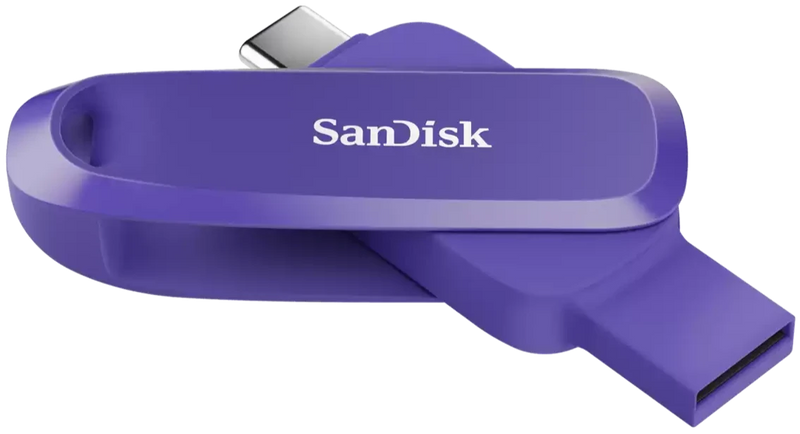 SanDisk Phone Drive 64GB 薰衣草紫 (Type-C+A)雙用隨身碟 USB 3.2 GEN1 100MB SDDDC6-064G-G46PO 772-4681