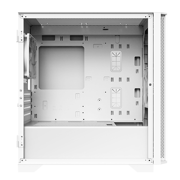 MONTECH AIR 100 LITE White Tempered Glass Micro-ATX Case MO-CA-AIR100-LITE-WH