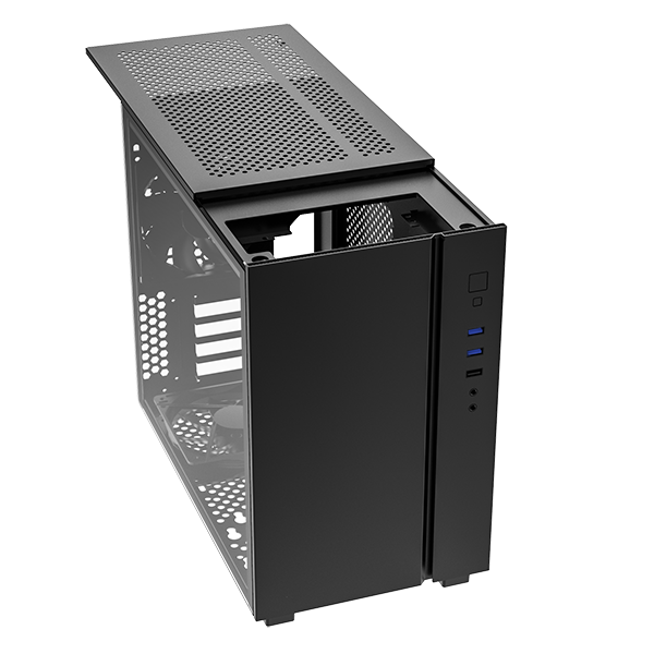 MONTECH SKY ONE MINI BLACK Mini-ITX Case