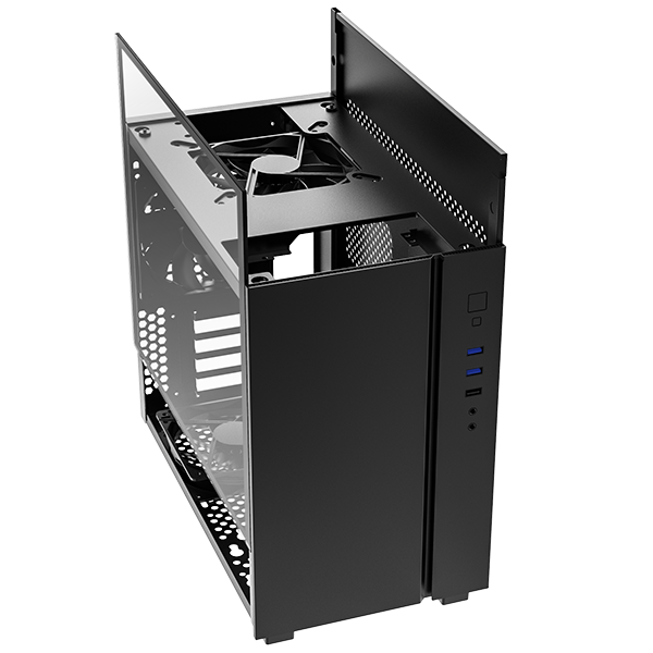 MONTECH SKY ONE MINI BLACK Mini-ITX Case