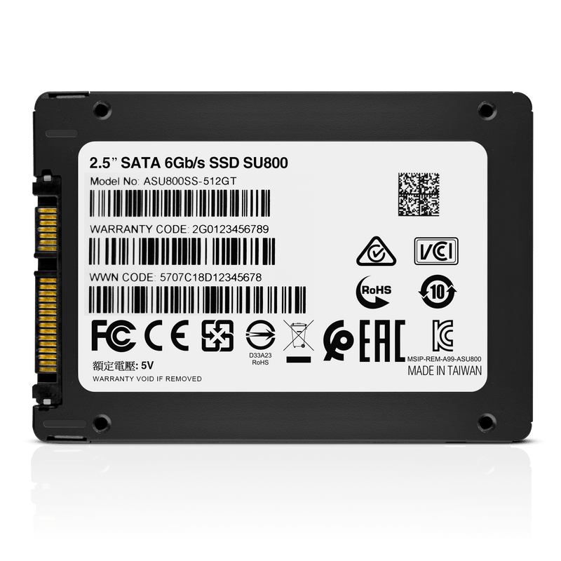 ADATA 512GB Ultimate SU800 ASU800SS-512GT-C 2.5" SATA 6Gb/s SSD