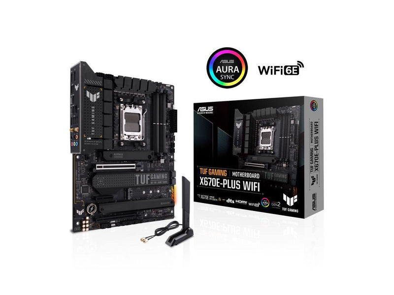 ASUS TUF GAMING X670E-PLUS WIFI DDR5,Socket AM5 ATX Motherboard