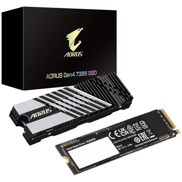 GIGABYTE 2TB AORUS Gen4 7300 w/Heatsink GP-AG4732TB M.2 2280 PCIe Gen4