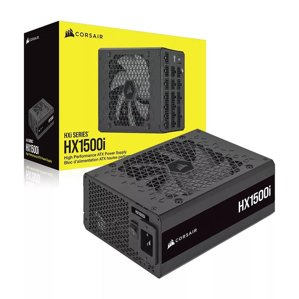 CORSAIR 1500W HX1500I-2 Fully Modular Ultra-Low Noise Platinum Power Supply (CP-9020215-UK)