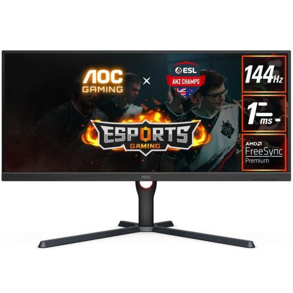 AOC 34" U34G3X 144Hz 3440x1440 IPS (21:9) 電競顯示器