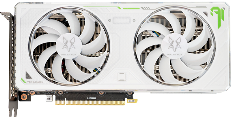 Manli Geforce RTX 4060 Polar Fox Twin 8GB GDDR6