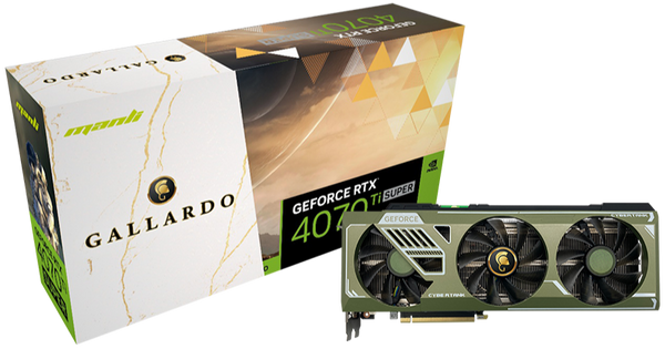 Manli Geforce RTX 4070 Ti Super Gallardo Triple 16GB GDDR6X