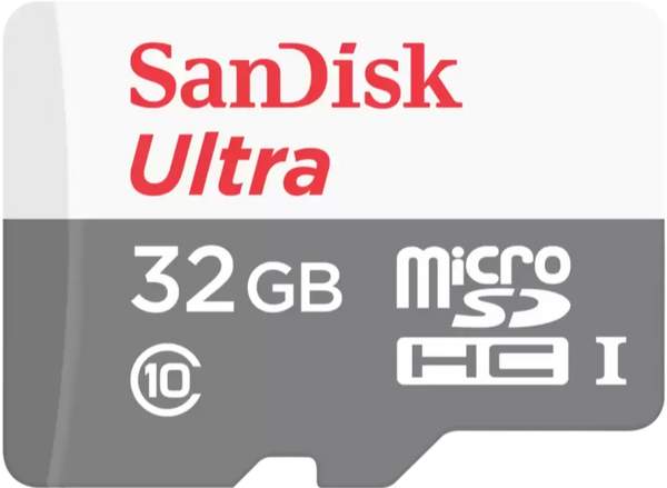 SanDisk 32GB Ultra microSDHC™/microSDXC™ UHS-I Card SDSQUNR-032G-GN3MA 772-4368