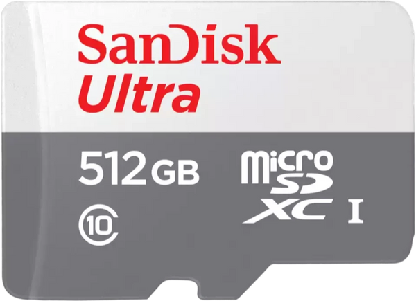 SanDisk 512GB Ultra microSDHC™/microSDXC™ UHS-I Card SDSQUNR-512G-GN6TA 772-4588