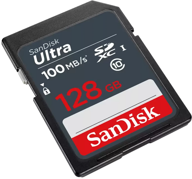 SanDisk 128GB Ultra® SDHC™ card and SDXC™ Card SDSDUNR-128G-GN3IN 772-4387