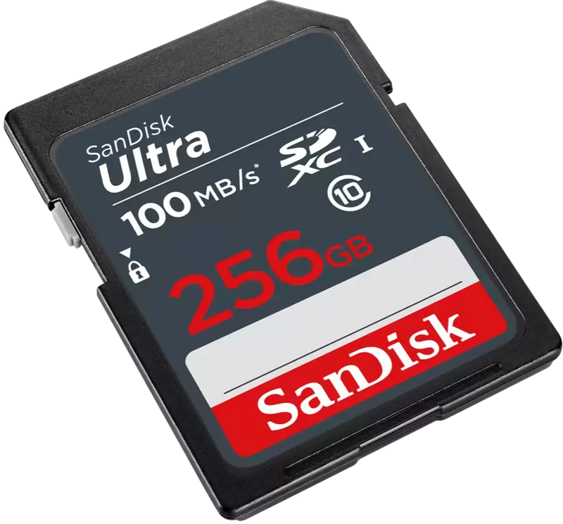 SanDisk 256GB Ultra® SDHC™ card and SDXC™ Card SDSDUNR-256G-GN3IN 772-4415