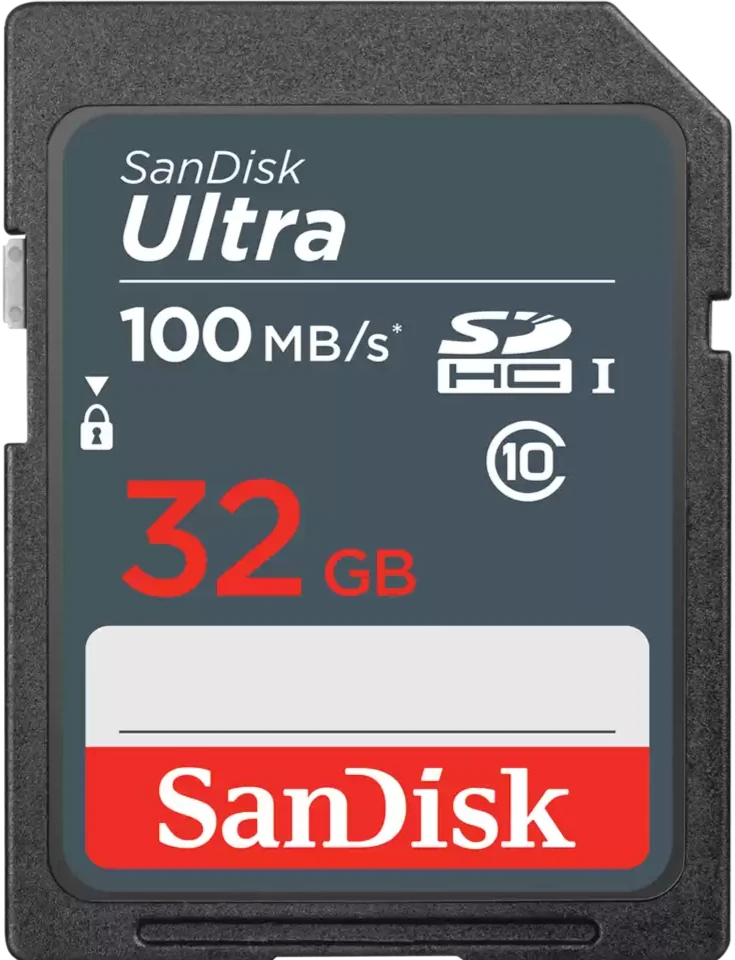 SanDisk 32GB Ultra® SDHC™ card and SDXC™ Card SDSDUNR-032G-GN3IN 772-4385