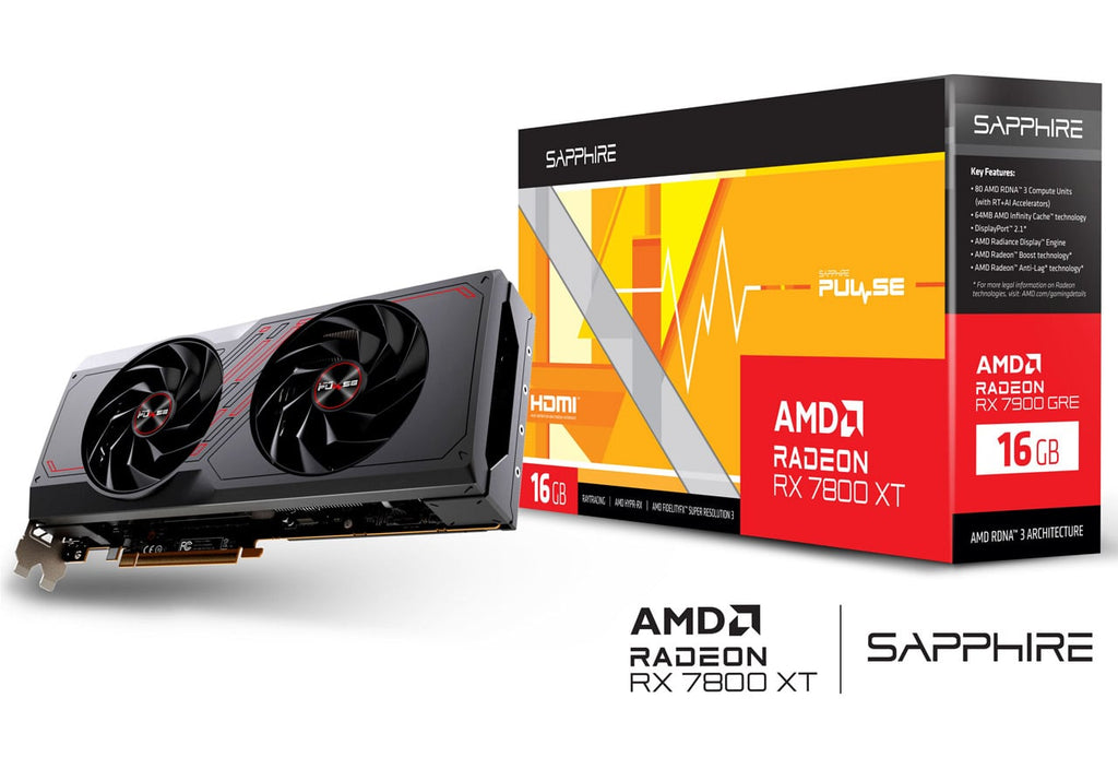 Buy the Sapphire AMD Radeon RX 7800 XT Gaming 16GB GDDR6 Graphics