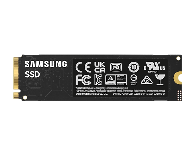 Samsung 4TB 990 EVO Plus MZ-V9S4T0BW M.2 2280 PCIe 4.0 x4 / 5.0 x2 NVMe 2.0 SSD 