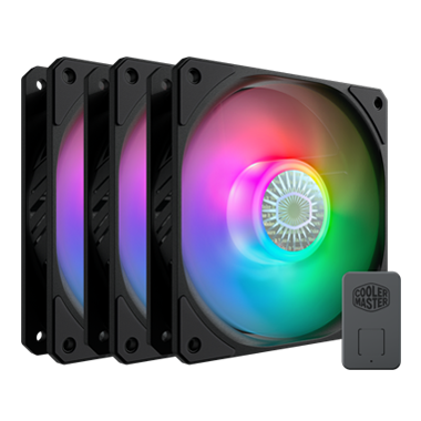 Cooler Master SICKLEFLOW 120 ARGB 3合1組附控制器 12cm Case Fan MFX-B2DN-183PA-R1