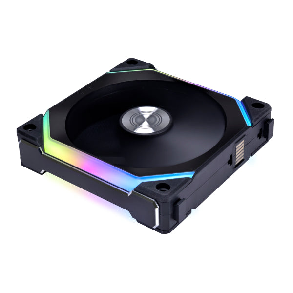 LIAN LI UNI FAN SL120 V2 RGB Black 12CM Case Fan (UF-SL120V2-1B) 