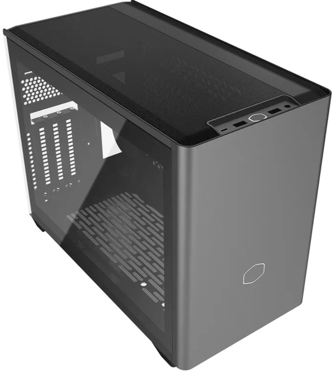 Cooler Master MasterBox NR200P MAX V2 Black 黑色內置 280mm AIO水冷 & 850W 電源 Tempered Glass Mini-ITX Case NR200PV2-MCNN85-SL0