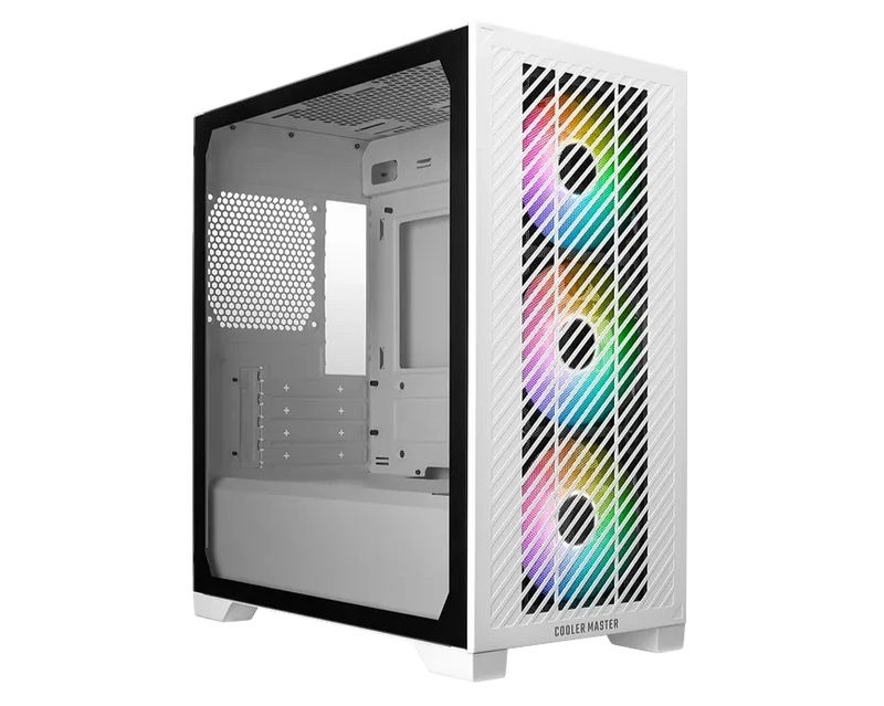 Cooler Master Elite 301 Tempered Glass ATX CASE 白色 (E301-WGNN-S00)