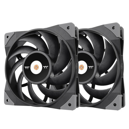 Thermaltake TOUGHFAN 12 High Static Pressure Radiator Fan (2 Fan PACK) CL-F082-PL12BL-A