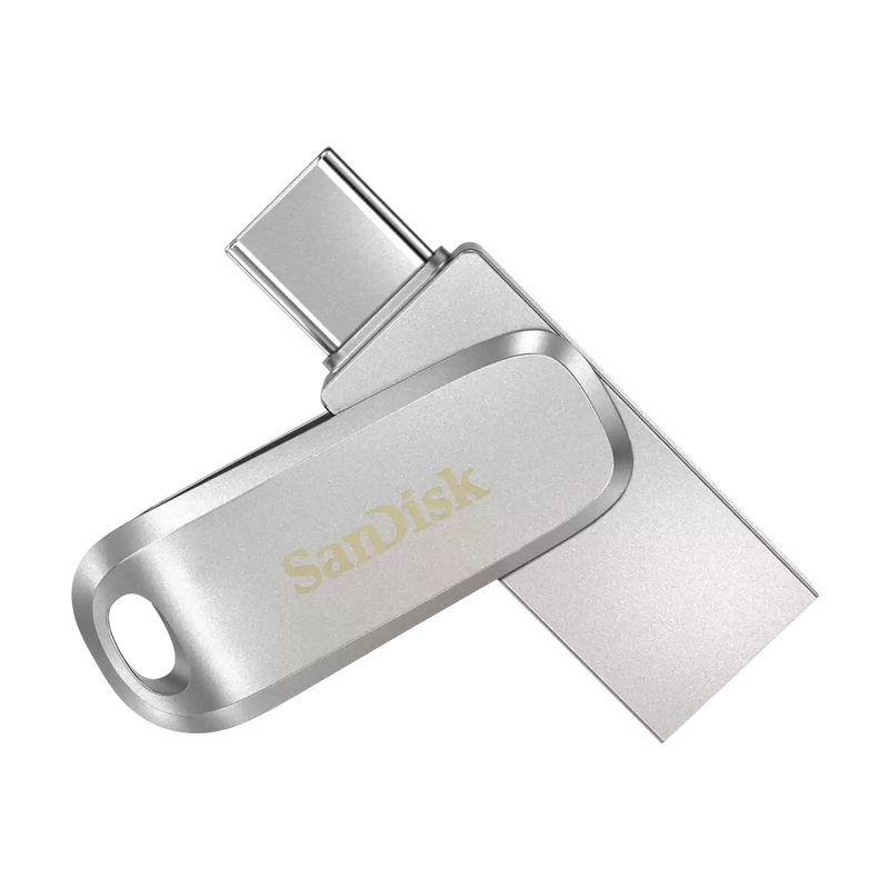 SanDisk 512GB SanDisk Ultra Dual Drive Luxe USB Type-C (Type-C and Type-A) 鋁金屬雙用隨身碟 SDDDC4-512G-G46 772-4319