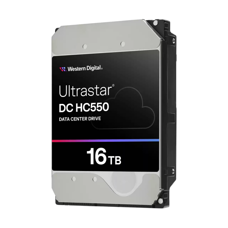 WD 16TB Ultrastar DC HC550 WUH721816ALE6L4 / 0F38462 Data Center Drive 3.5" SATA 7200rpm 512MB Cache HDD