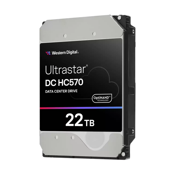 WD 22TB Ultrastar DC HC570 WUH722222ALE6L4 / 0F48155 Data Center Drive 3.5" SATA 7200rpm 512MB Cache HDD