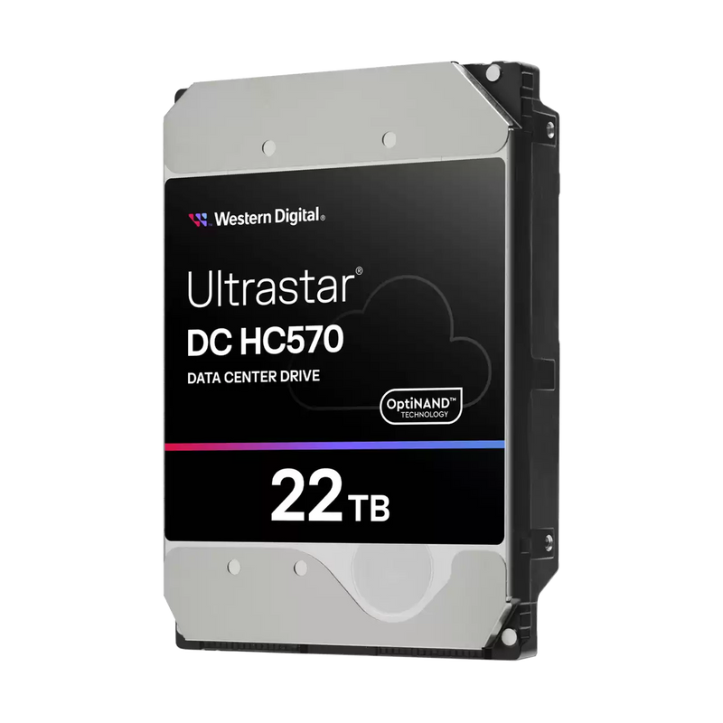 WD 22TB Ultrastar DC HC570 WUH722222ALE6L4 / 0F48155 Data Center Drive 3.5" SATA 7200rpm 512MB Cache HDD