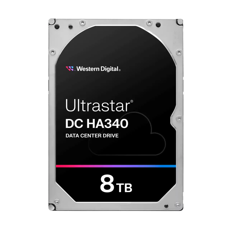 WD 8TB Ultrastar DC HA340 WUS721208BLE6L4 / 0B47078 Data Center Drive 3.5" SATA 7200rpm 256MB Cache HDD