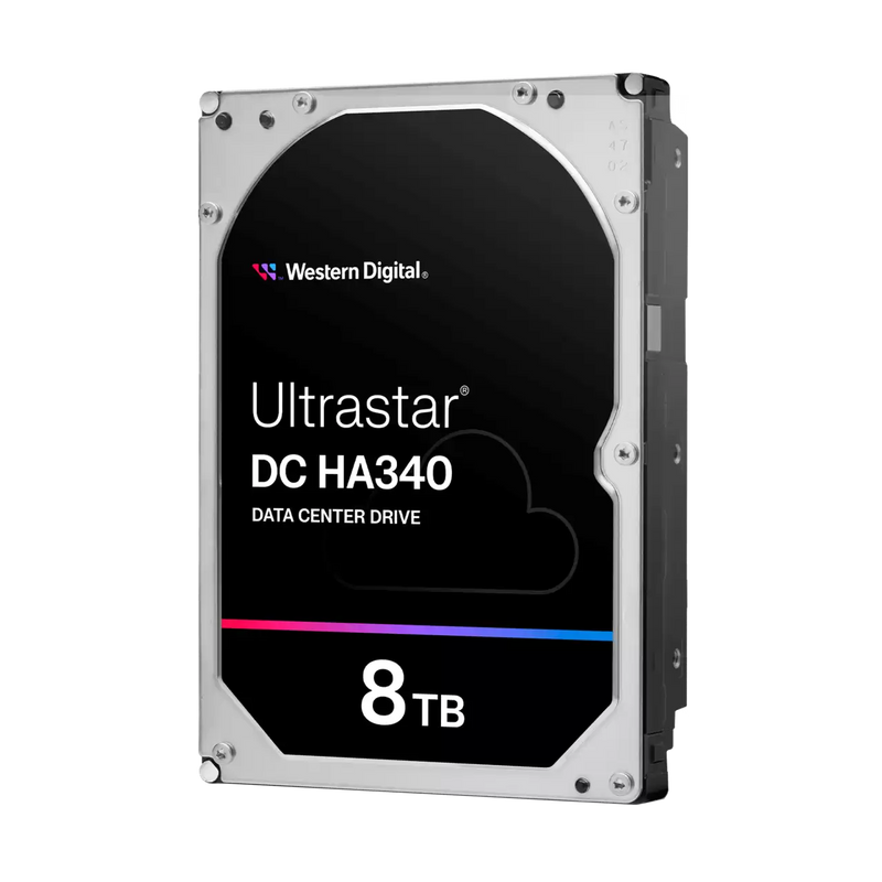 WD 8TB Ultrastar DC HA340 WUS721208BLE6L4 / 0B47078 Data Center Drive 3.5" SATA 7200rpm 256MB Cache HDD