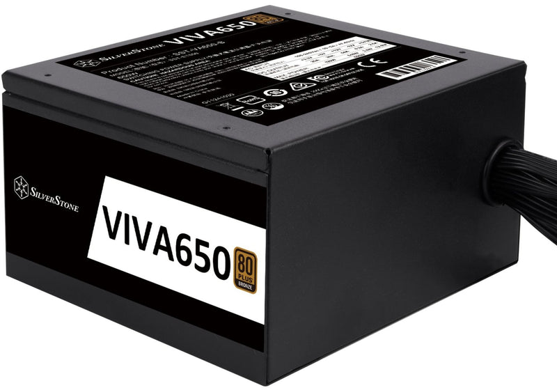 SilverStone 650W VIVA 650 Bronze 80Plus 銅牌認證 ATX 電源 SST-ET650