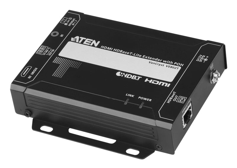 ATEN VE802 HDMI HDBaseT-Lite Extender w/PoH & IR Control, 4kx2k/1080p, 70M max