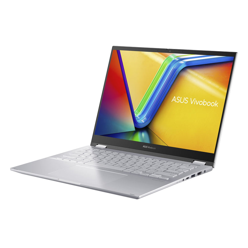 ASUS VivoBook S 14 Flip - Silver / 14 Flip+Touch / 1920x1200,16:10 / i7-13700H / 8G+8G / 1TB SSD / W11H (3 years warranty) - VIVOBOOK S 14 FLIP-TS7H 