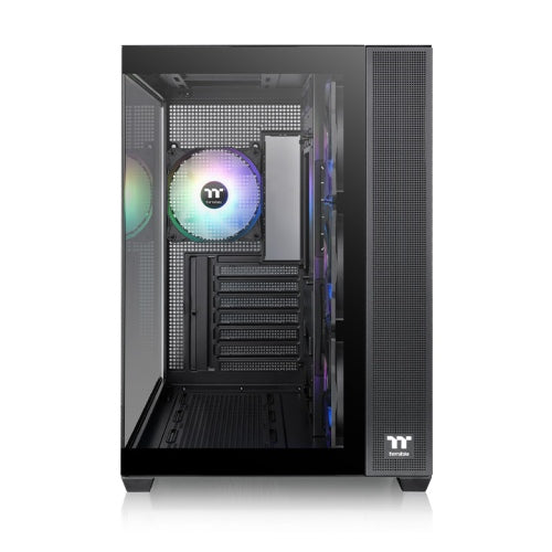 Thermaltake VIEW 380 TG ARGB Black Black DUAL CHAMBER ATX Case CA-TV380B 