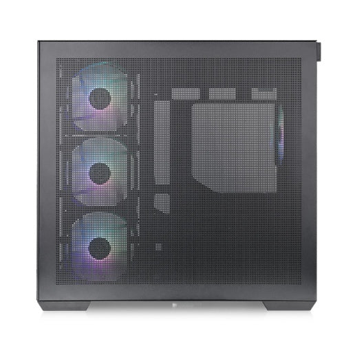 Thermaltake VIEW 380 TG ARGB Black Black DUAL CHAMBER ATX Case CA-TV380B 