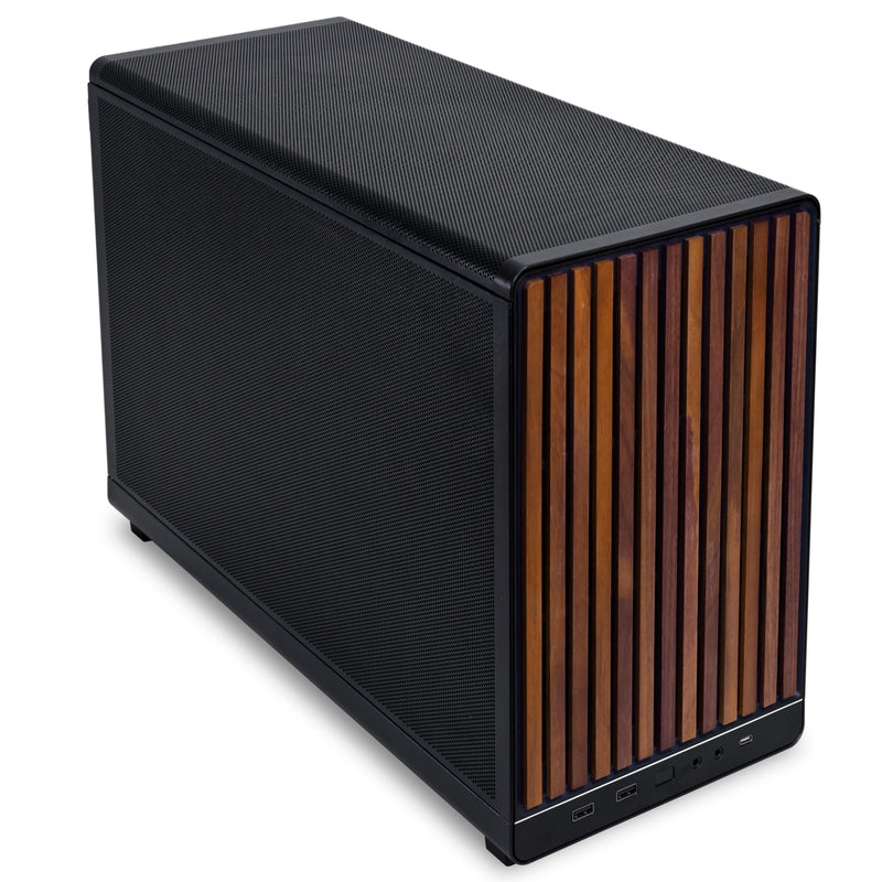 LIAN LI DAN Cases A3-mATX A3X-Wooden 木紋 mATX Case