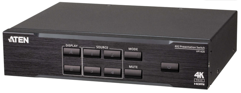 ATEN VP1420 4 x 2 True 4K Presentation Matrix Switch