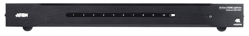 ATEN VS0110HA 10 Port HDMI Splitter w/4Kx2K HDMI CEC, 19" 1U